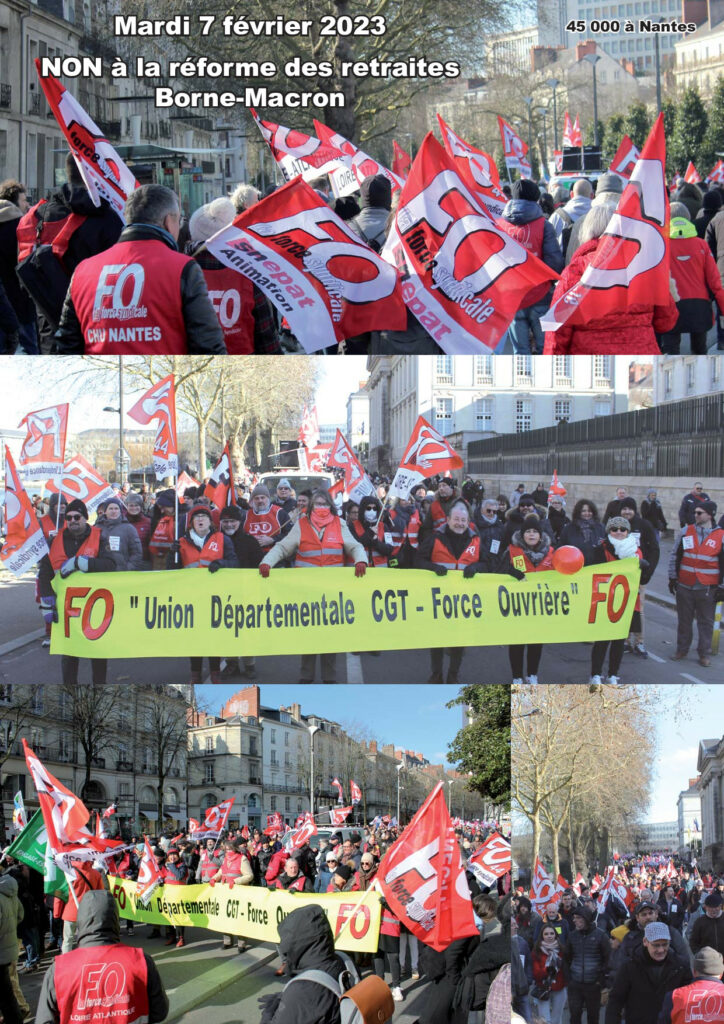 7 février manifestations à Nantes
